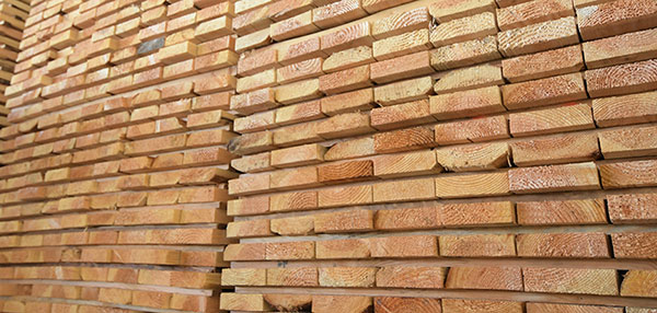 stack of lumber