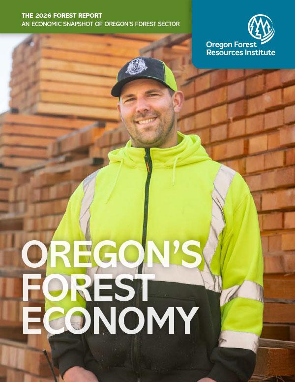 The cover of Oregon's forest economy publication