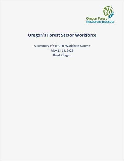 Cover of the OFRI workforce summit report