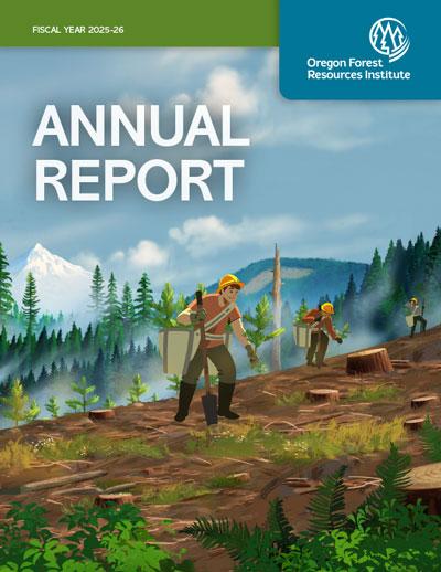 Cover of the OFRI Annual Report 2025-26