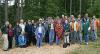 People in front of a tree